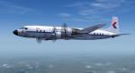 FS2004/FSX DC-7C Pacific Western Airlines Textures